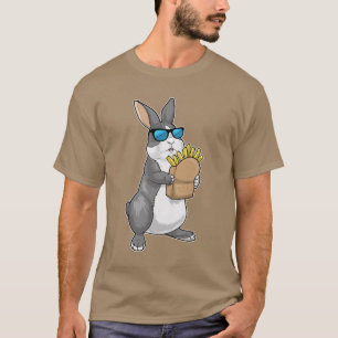 Konijn friet t-shirt