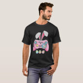 Konijn Gamecontroller Videogameliefhebber Gamer Ge T-shirt (Voorkant volledig)