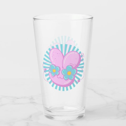 Konijn Glas (Achterkant)