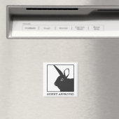 KONIJN GOEDGEKEURD MAGNEET (Insitu (Vaatwasser))