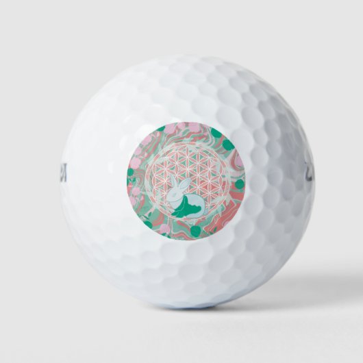 Konijn Golfballen (Voorkant)
