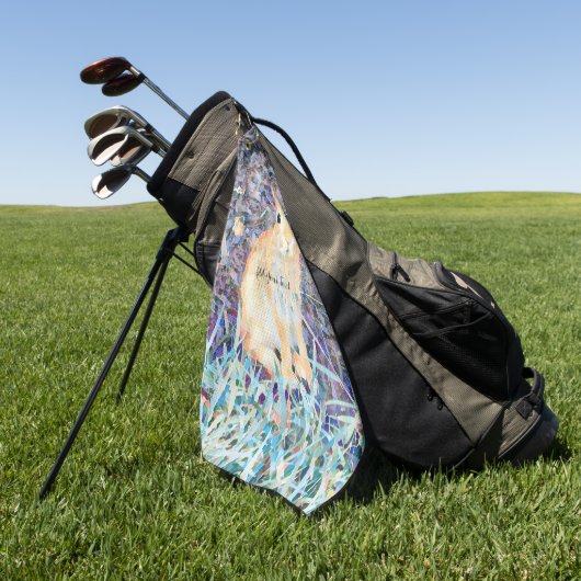 konijn golfhanddoek (Groen)