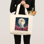 konijn grote tote bag (Voorkant (product))