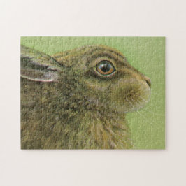 Konijn haas fine art schilderij legpuzzel