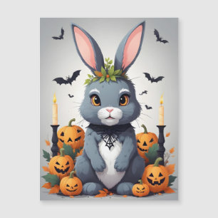 Konijn Halloween Schattig Aardig Grappig Dier Magi