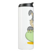 Konijn Halloween Thermosbeker (Gedraaid links)