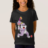 Konijn Hockey stick T-shirt (Voorkant)