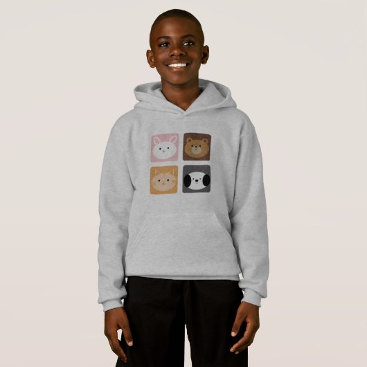 Konijn, hond, kat en Beer (Voorkant volledig)