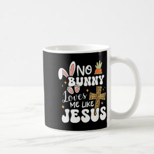 Konijn houdt van mij als Jezus christelijk Pasen g Koffiemok