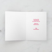 Konijn in Auto Pasen Groeten aan kleindochter Kaart (Binnen)