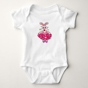 Konijn in Ballet Dance Romper