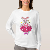 Konijn in Ballet Dance T-shirt (Voorkant)