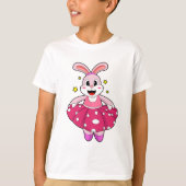 Konijn in Ballet Dance T-shirt (Voorkant)