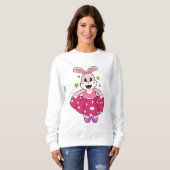 Konijn in Ballet Dance Trui (Voorkant volledig)