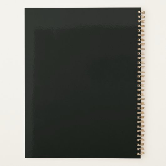 Konijn in betoverde weide planner (Achterkant)