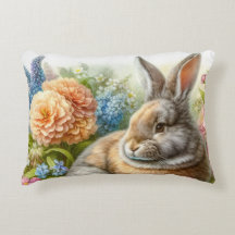  Konijn in Bloementuin Bloemen