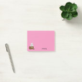 Konijn in Chocolade Ei Gelukkig Pasen | Personalis Post-it® Notes (Kantoor)