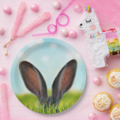 Konijn in de Gras Papieren Bordje (Feest)