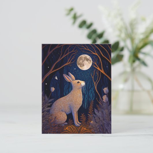 Konijn in de maan (Staand voorkant)