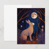 Konijn in de maan (Voorkant / Achterkant)