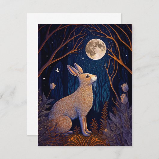 Konijn in de maan (Voorkant / Achterkant)
