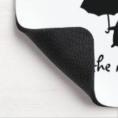 Konijn in de regen muismat (Hoek)