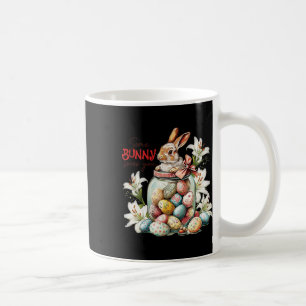 Konijn in een GL-potje - kleurrijke  Pasen Koffiemok