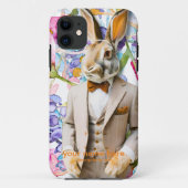 KONIJN IN EEN PAK Case-Mate iPhone CASE (Achterkant)