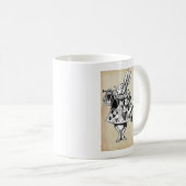  konijn in hart koffiemok (Voorkant rechts)