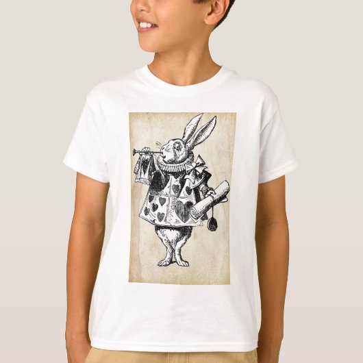 konijn in hart t-shirt (Voorkant)