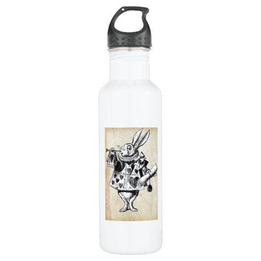  konijn in hart waterfles  (Voorkant)