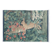 Konijn in het bos - William Morris Kussensloop (Achterkant)
