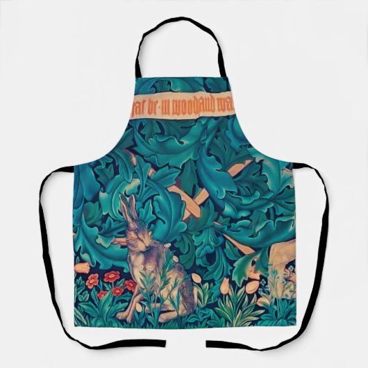 Konijn in het bos, William Morris Schort (Voorkant)