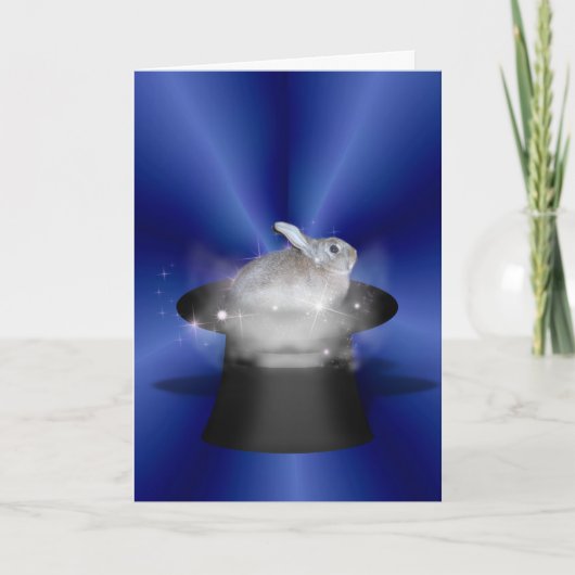 Konijn in het Magische Pet Kaart (Voorkant)