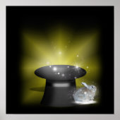 Konijn in het Magische Pet Poster (Voorkant)