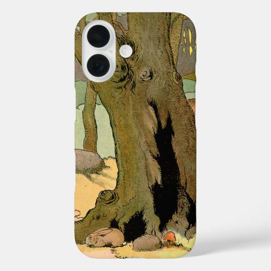 Konijn in het Tranquil Forest Case-Mate iPhone Case (Achterkant)