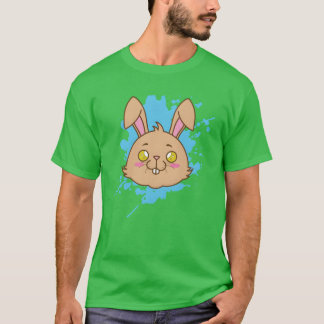 Konijn in Japanse Kawaii stijl dier vriend T-shirt