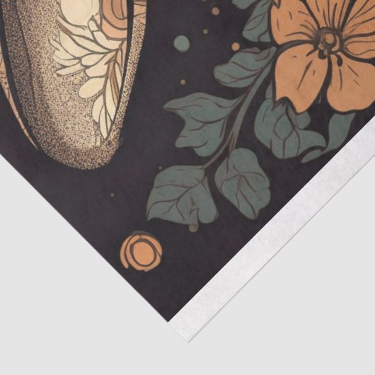 Konijn in lijn Art 1 Decoupage Papier (Detail)