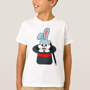 Konijn in Magic met hand en Pet T-shirt