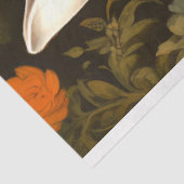 Konijn in pak met glazen 1 Decoupage Papier (Detail)