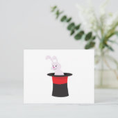 Konijn in Pet Briefkaart (Staand voorkant)