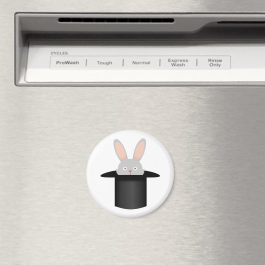 Konijn in pet magneet (Insitu (Vaatwasser))