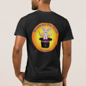 Konijn in Pet - Tricks zijn voor het Shirt van kin (Achterkant)