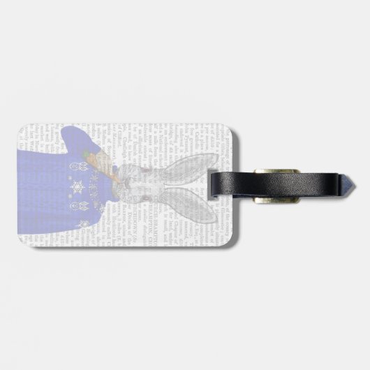 Konijn in Sweater 2 Bagagelabel (Achterkant horizontaal)