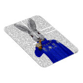 Konijn in Sweater 2 Magneet (Rechterzijde)