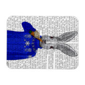 Konijn in Sweater 2 Magneet (Horizontaal)