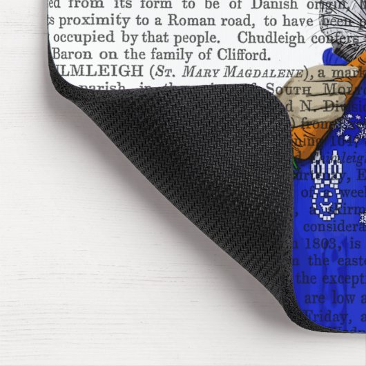 Konijn in Sweater 2 Muismat (Hoek)