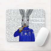 Konijn in Sweater 2 Muismat (Met muis)