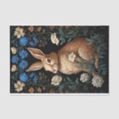 Konijn in Tapestry 3 Decoupage papier (Voorkant)