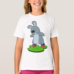 Konijn Inline skating Inline schaatsen T-shirt
